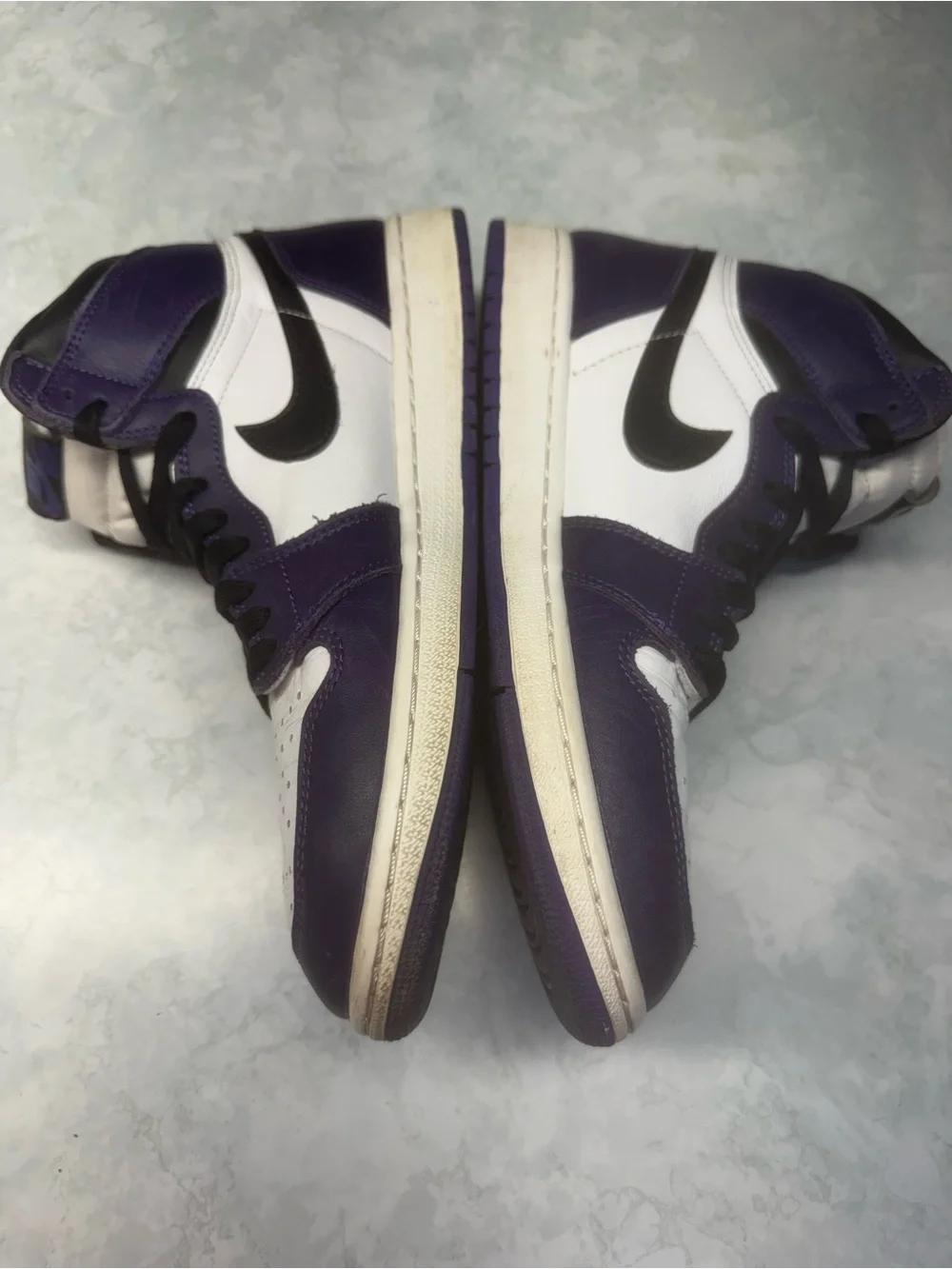 Jordan 1 Retro High Court Purple White